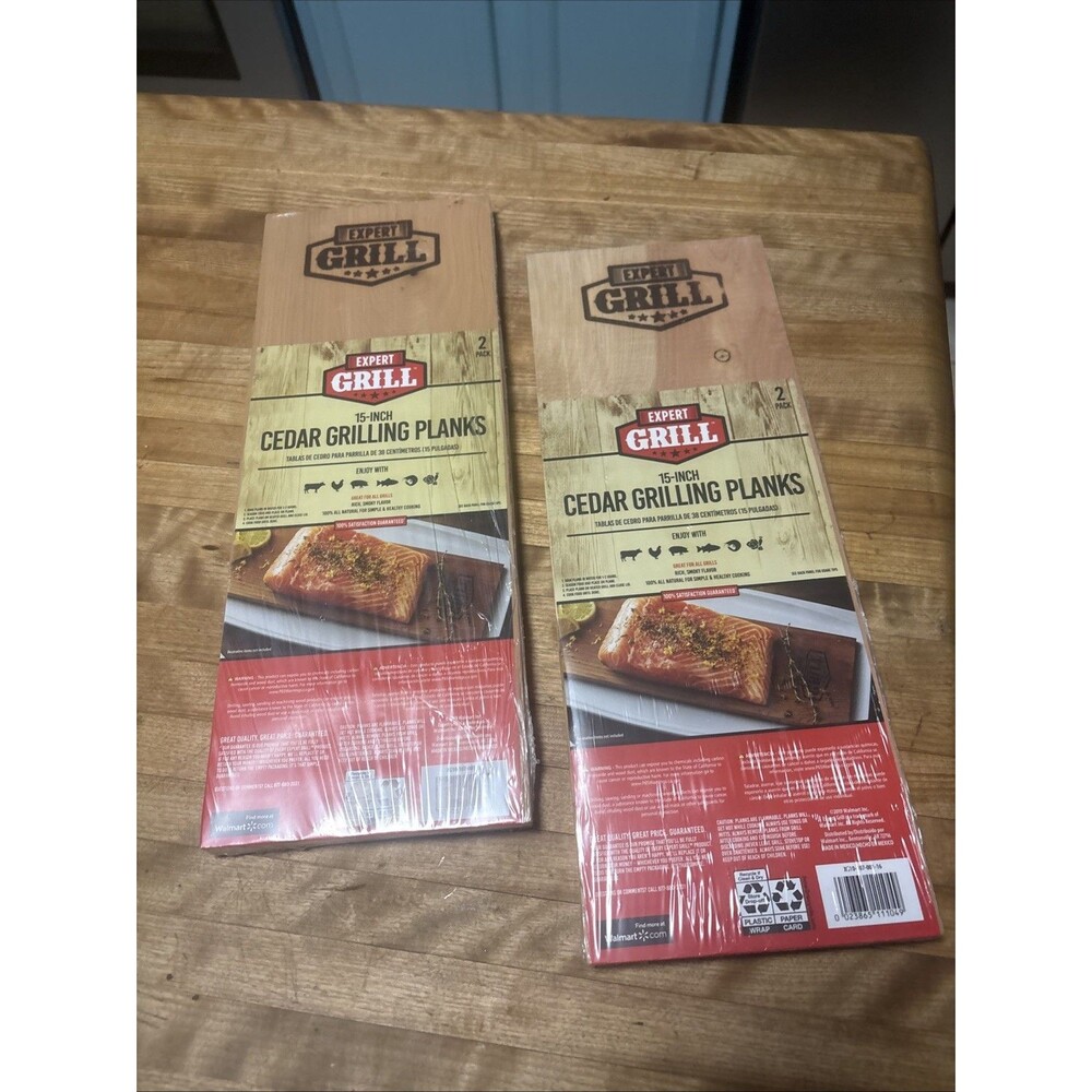 Four New Cedar Grilling Planks